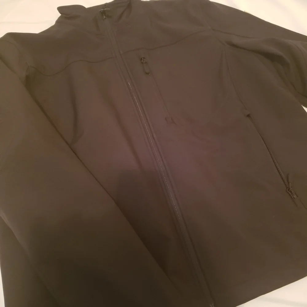 Guess Men's Charcoal Lightweight Rain Jacket
